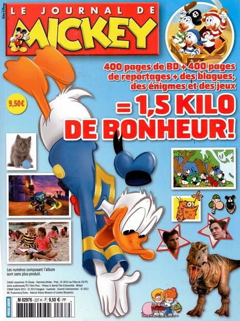 Couverture de l'album Le Journal de Mickey Album N° 237