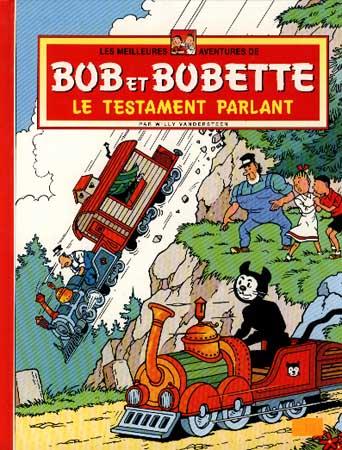 Couverture de l'album Les meilleures aventures de Bob et Bobette Tome 8 Le testament parlant