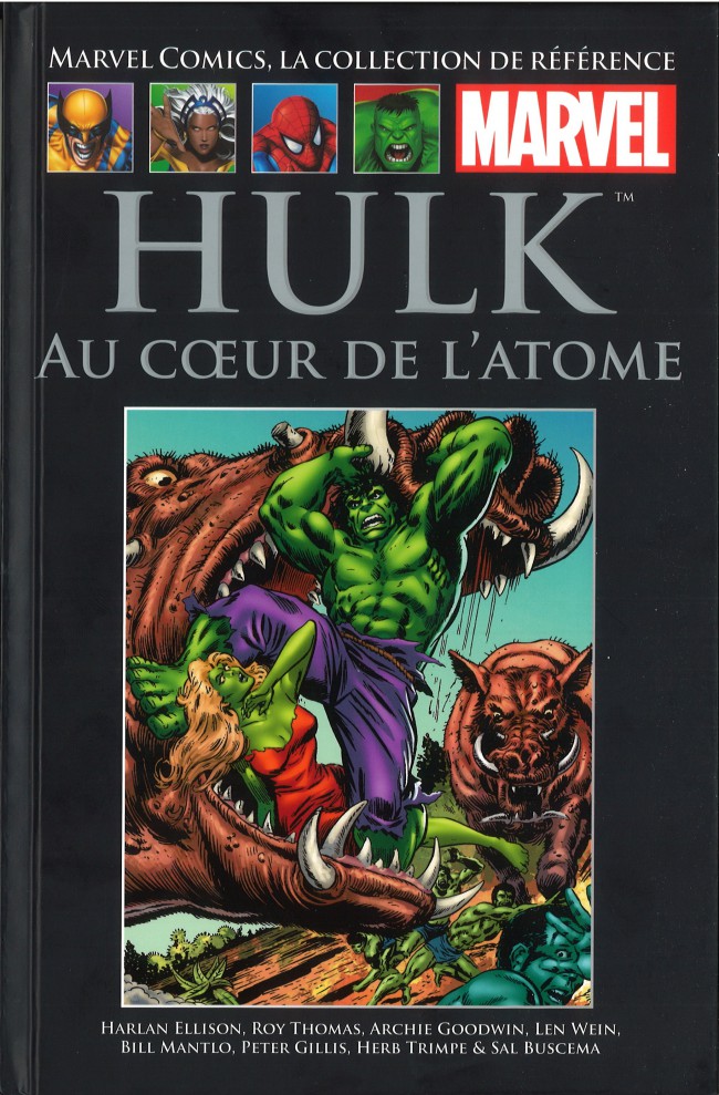 Couverture de l'album Marvel Comics - La collection de référence Tome 92 Hulk - Au cœur de l'atome