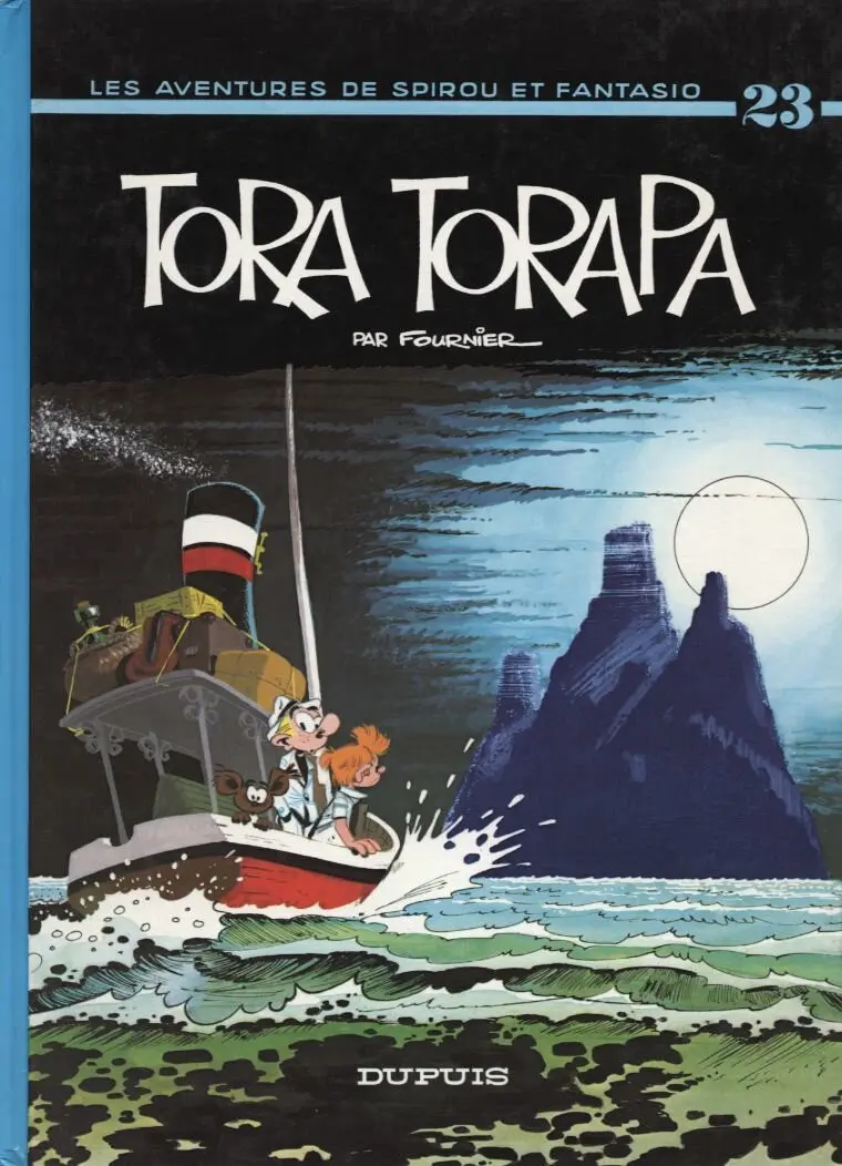 Couverture de l'album Spirou et Fantasio Tome 23 Tora Torapa