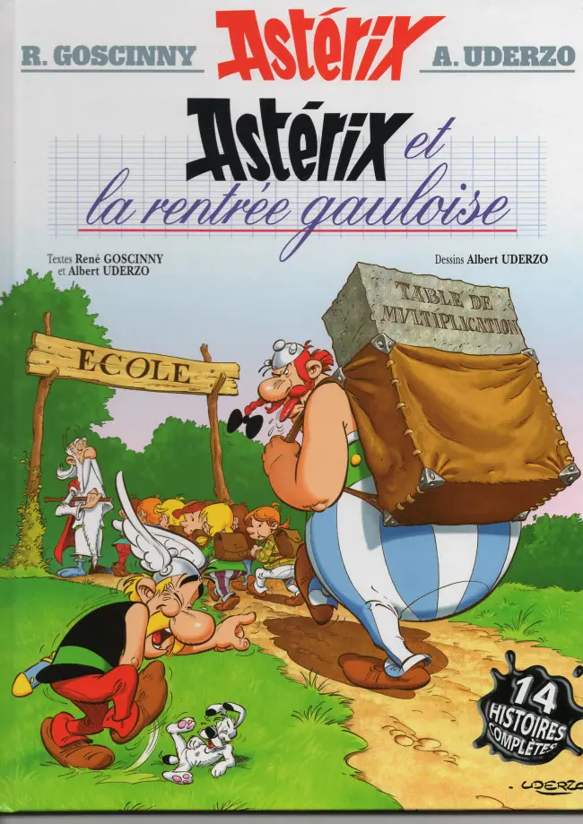 Couverture de l'album Astérix Tome 32 Astérix et la rentrée gauloise
