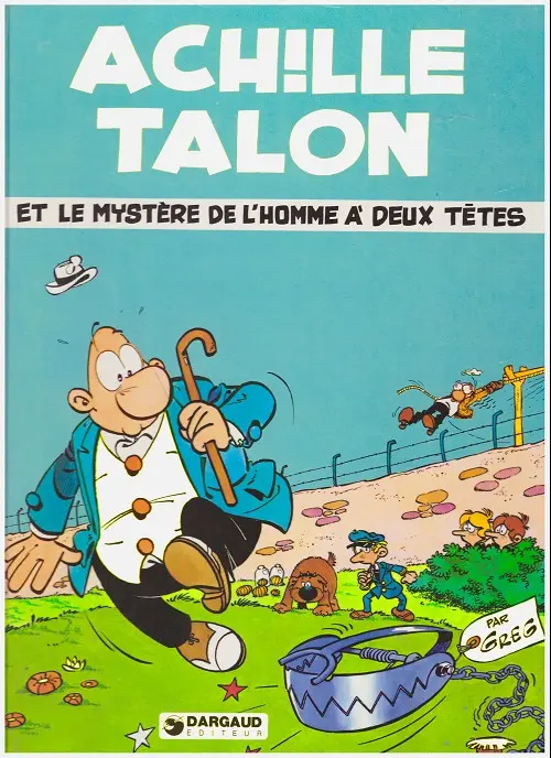 Couverture de l'album Achille Talon Tome 14 Achille talon et le mystère de l'homme à deux têtes