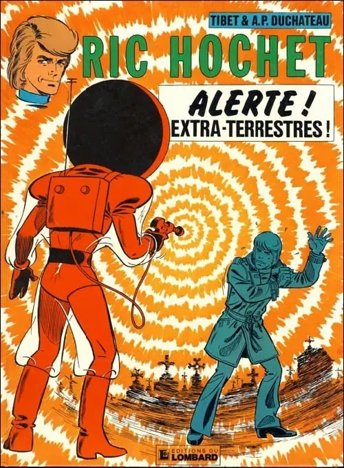 Couverture de l'album Ric Hochet Tome 22 Alerte ! Extra-terrestres !