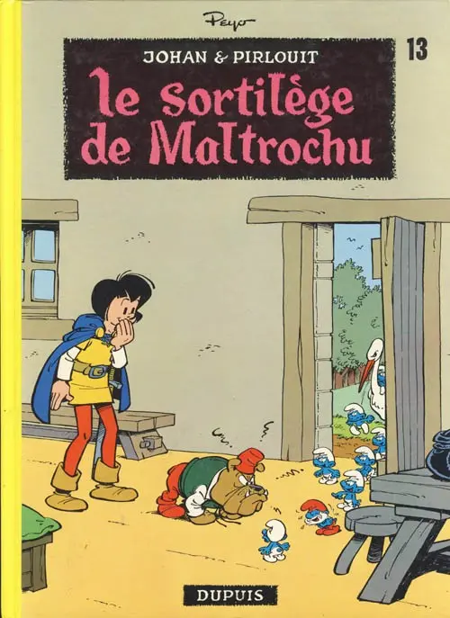 Couverture de l'album Johan et Pirlouit Tome 13 Le sortilège de Maltrochu