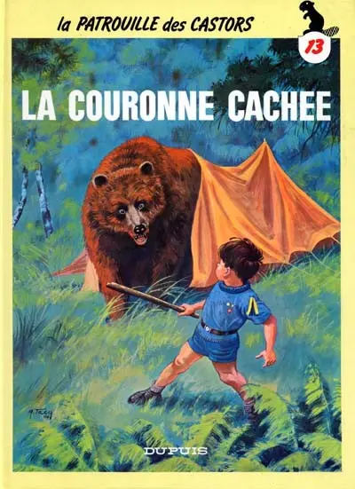 Couverture de l'album La Patrouille des Castors Tome 13 La couronne cachée