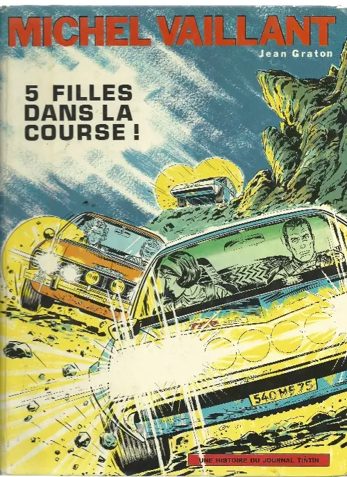 Couverture de l'album Michel Vaillant Tome 19 5 filles dans la course !