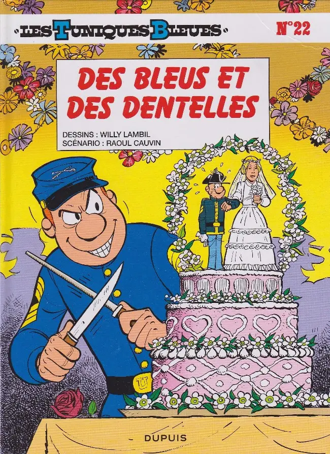 Couverture de l'album Les Tuniques Bleues Tome 22 Des Bleus et des dentelles