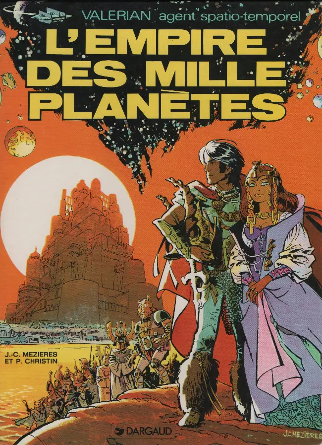 Couverture de l'album Valérian Tome 2 L'empire des mille planètes