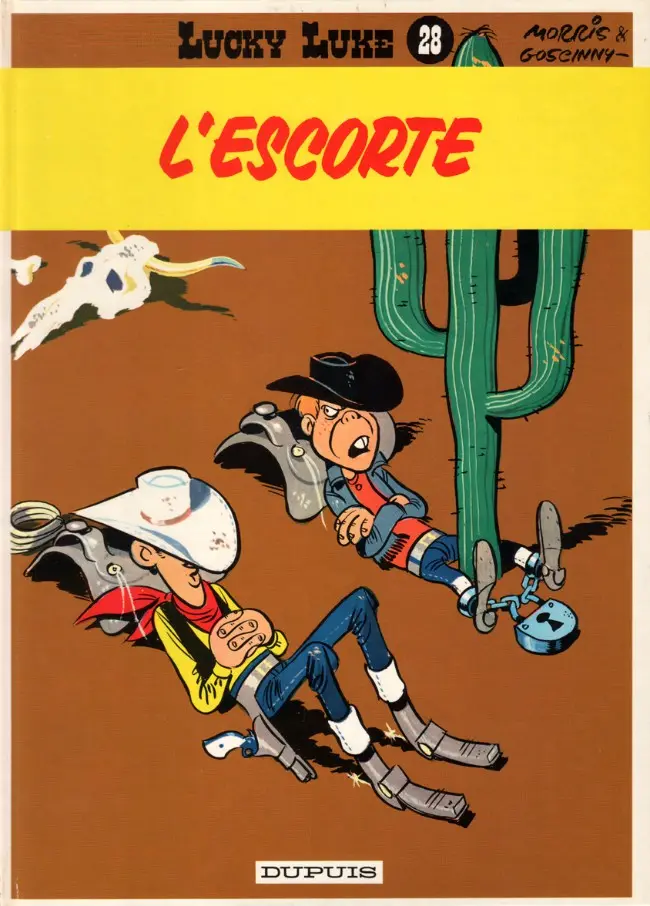 Couverture de l'album Lucky Luke Tome 28 L'escorte