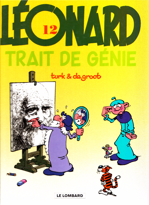 Couverture de l'album Léonard Tome 12 trait de génie