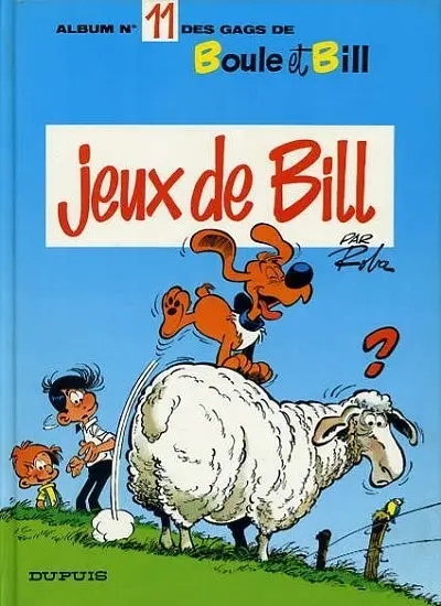 Couverture de l'album Boule & Bill Tome 11 Jeux de Bill