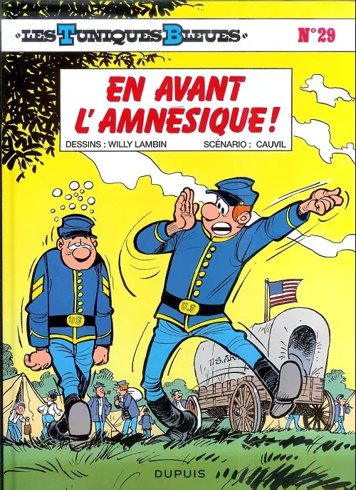 Couverture de l'album Les Tuniques Bleues Tome 29 En avant l'amnésique !