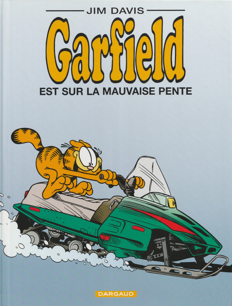 Couverture de l'album Garfield Tome 25 Garfield est sur la mauvaise pente