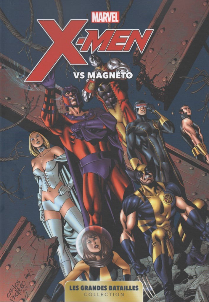 Couverture de l'album Marvel - Les Grandes Batailles Tome 4 X-Men VS Magnéto