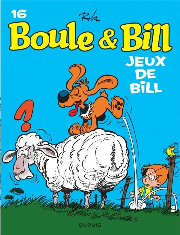 Couverture de l'album Boule & Bill Tome 16 Jeux de Bill