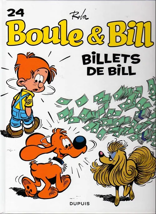 Couverture de l'album Boule & Bill Tome 24 Billets de Bill