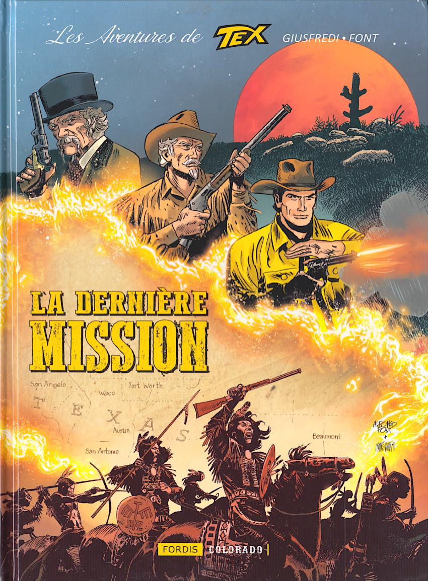 Couverture de l'album Les aventures de Tex Tome 3 La dernière mission