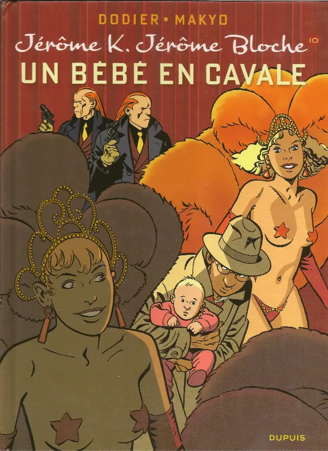 Couverture de l'album Jérôme K. Jérôme Bloche Tome 10 Un bébé en cavale