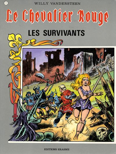 Couverture de l'album Le Chevalier Rouge Tome 1 Les survivants