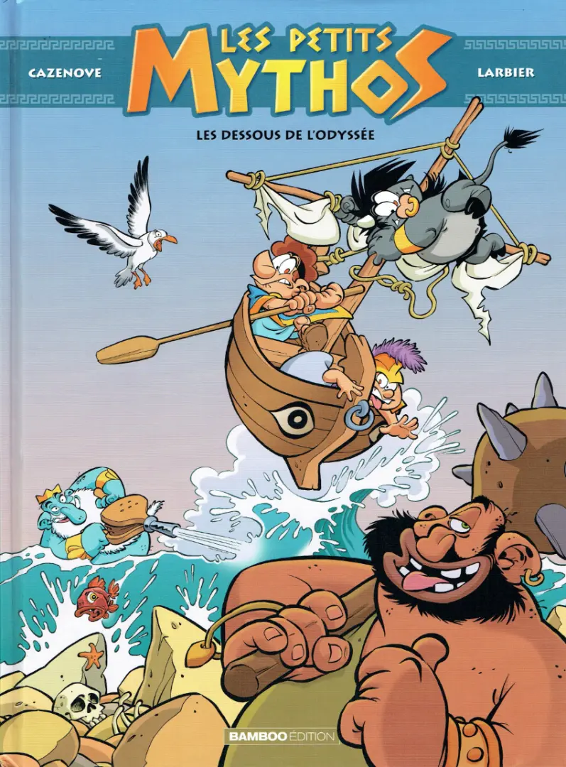 Couverture de l'album Les Petits Mythos Tome 6 Les dessous de l'odyssée