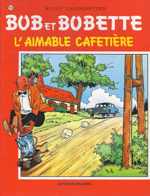 Couverture de l'album Bob et Bobette Tome 106 L'aimable cafetière