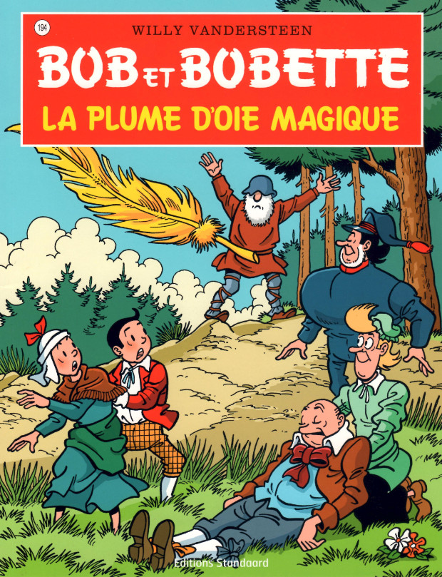 Couverture de l'album Bob et Bobette Tome 194 La plume d'oie magique