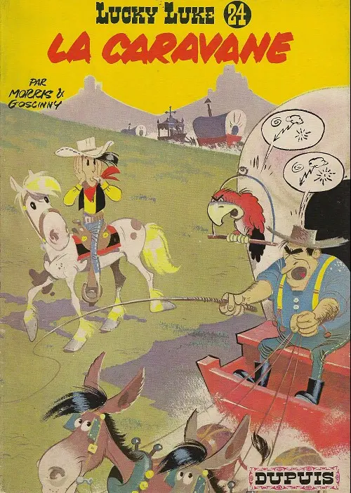 Couverture de l'album Lucky Luke Tome 24 La caravane