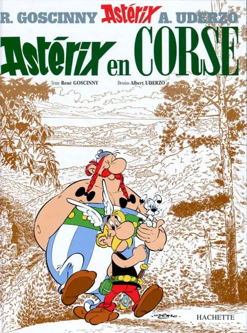 Couverture de l'album Astérix Tome 20 Astérix en Corse