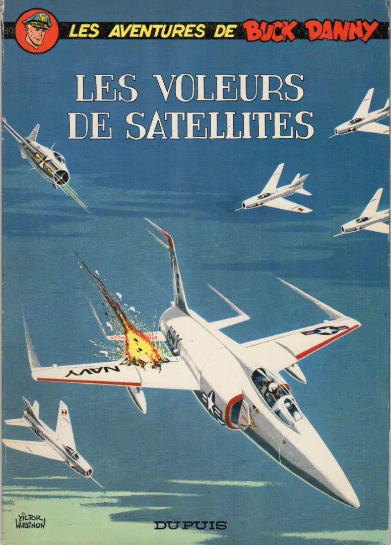 Couverture de l'album Buck Danny Tome 30 Les voleurs de satellites