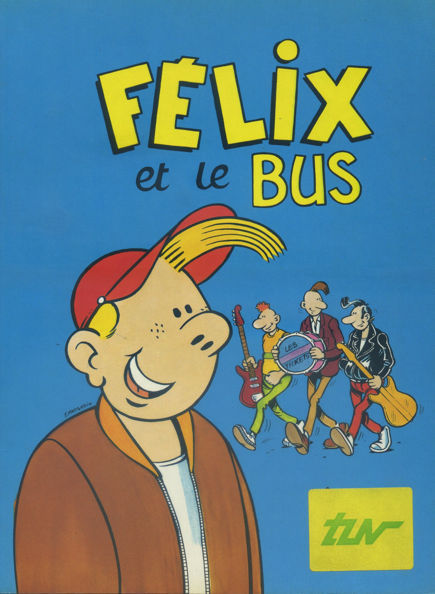 Couverture de l'album Félix et le bus TUV