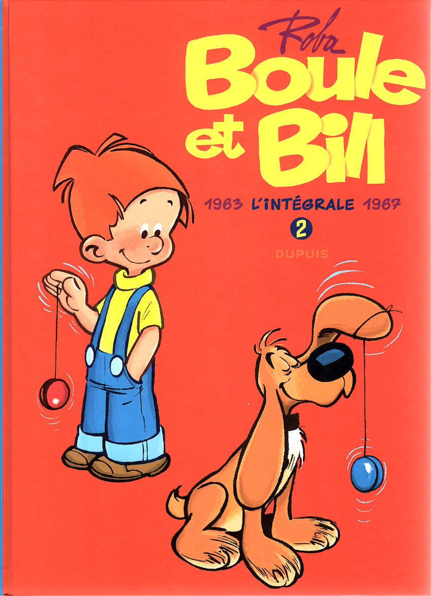 Couverture de l'album Boule et Bill Intégrale 2 - 1963 - 1967