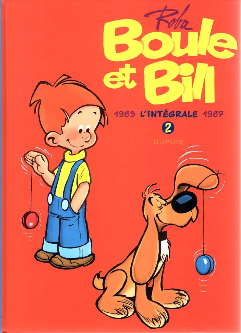 Couverture de l'album Boule & Bill L'Intégrale 2 1963 - 1967