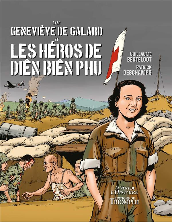 Couverture de l'album Geneviève de Galard et les héros de Dien Bien Phu