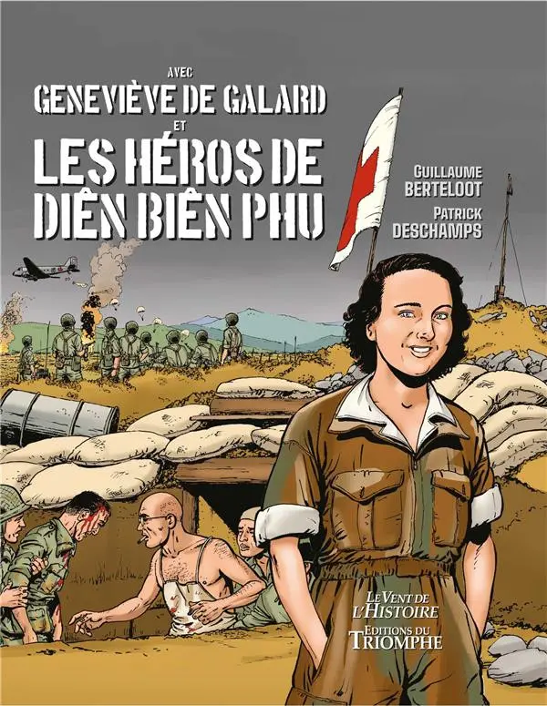 Couverture de l'album Geneviève de Galard et les héros de Dien Bien Phu