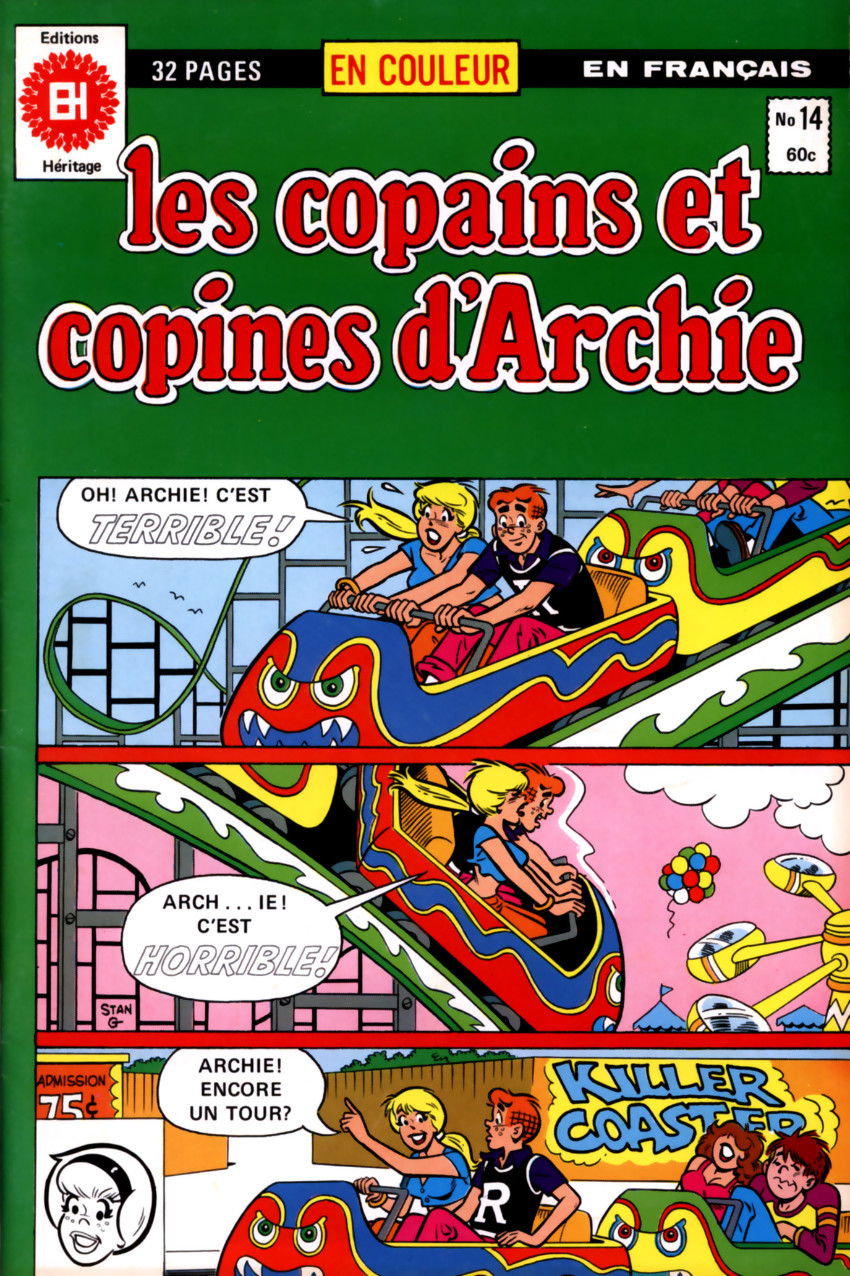 Couverture de l'album Les copains et copines d'Archie N° 14 Une idée nouvelle