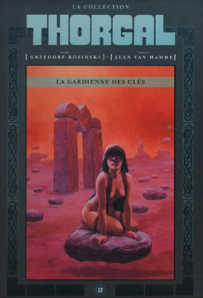 Couverture de l'album Thorgal - La collection Tome 17 La gardienne des clés