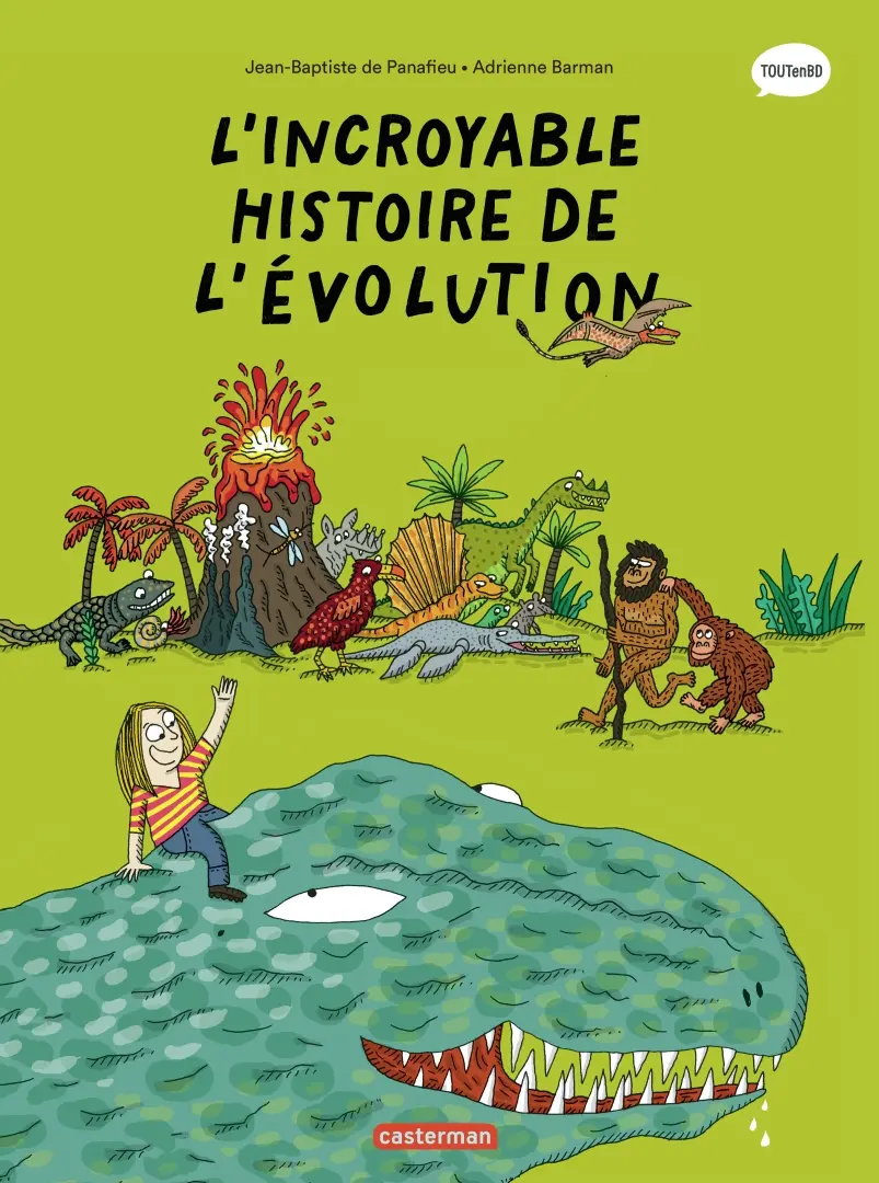 Couverture de l'album Les sciences en BD Tome 1 L'Incroyable histoire de l'évolution