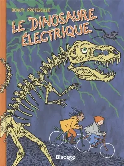 Couverture de l'album Le dinosaure électrique