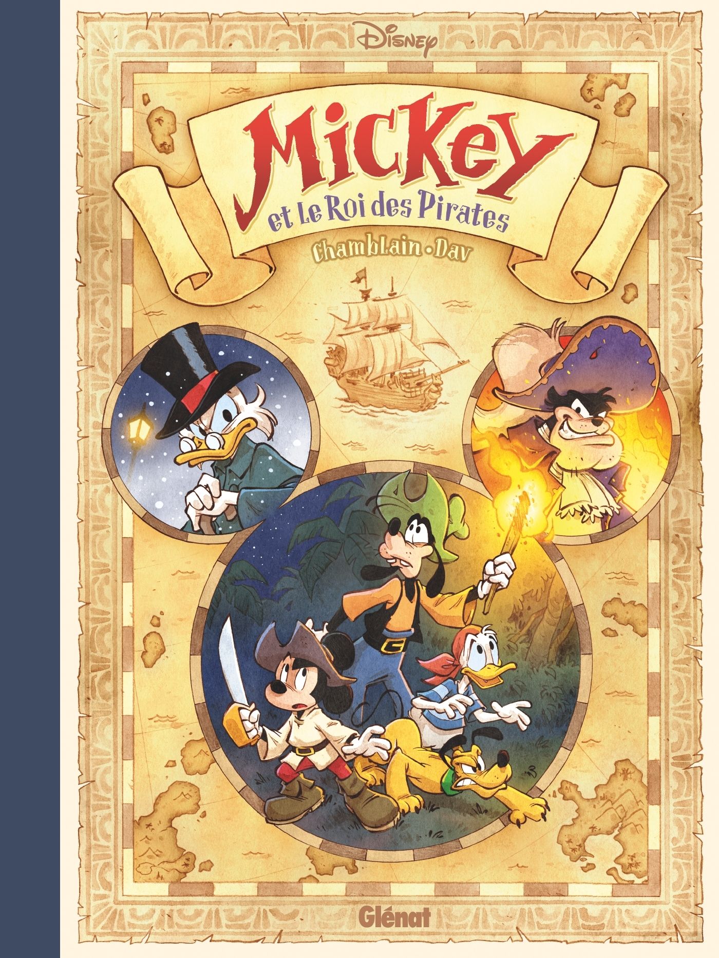 Couverture de l'album Mickey et le Roi des Pirates