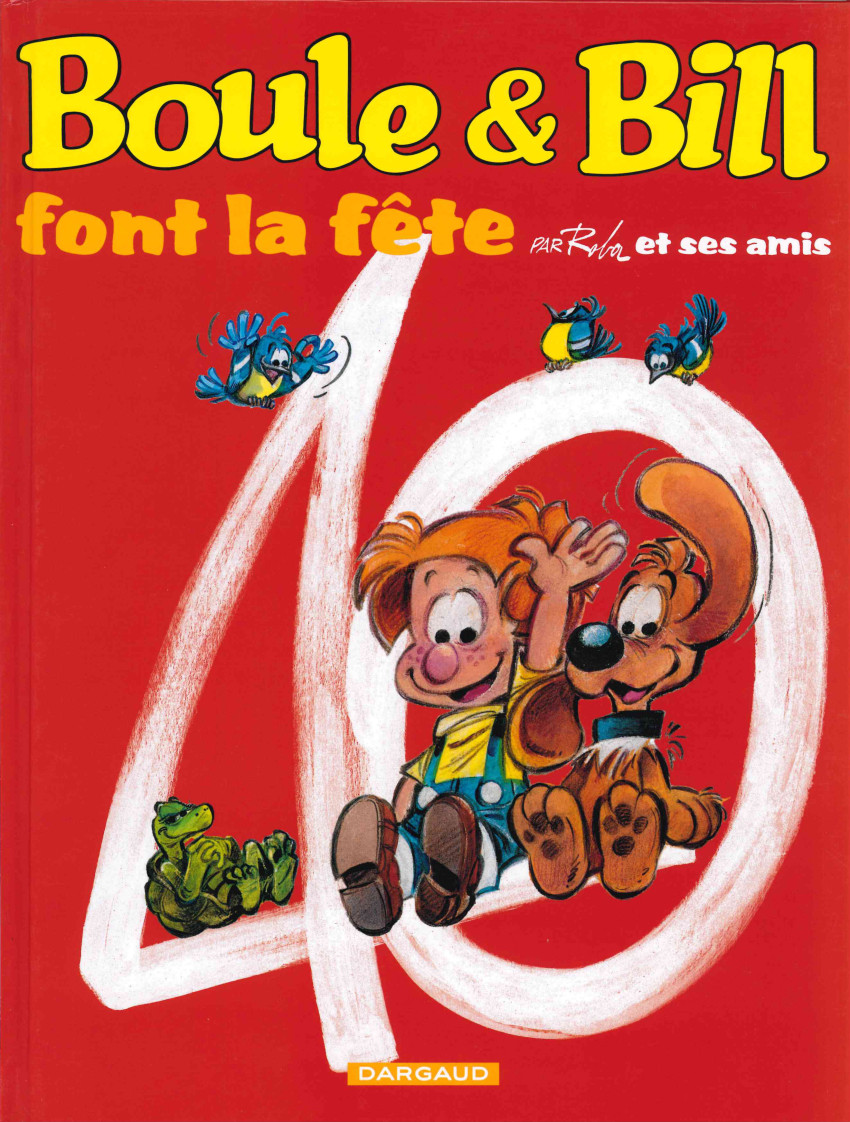 Couverture de l'album Boule & Bill Boule & Bill font la fête
