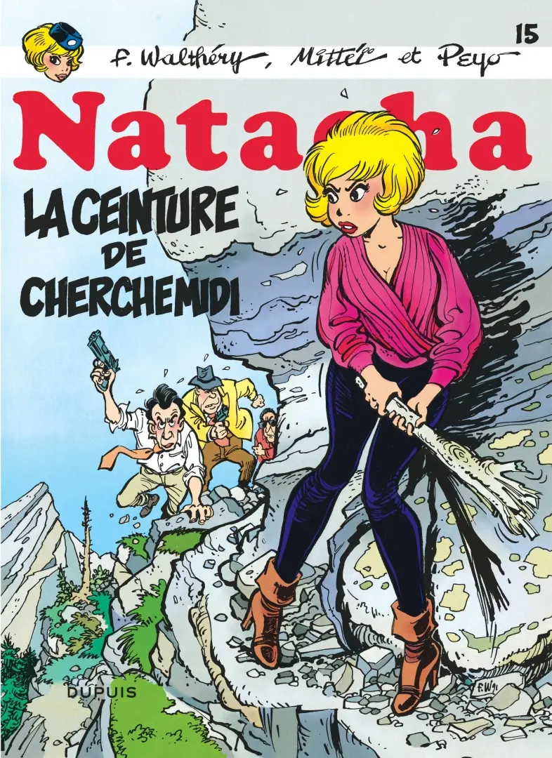 Couverture de l'album Natacha Tome 15 La ceinture de Cherchemidi
