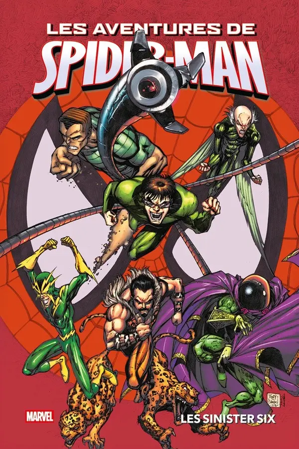 Couverture de l'album Les aventures de Spider-Man 8 Les sinistres six