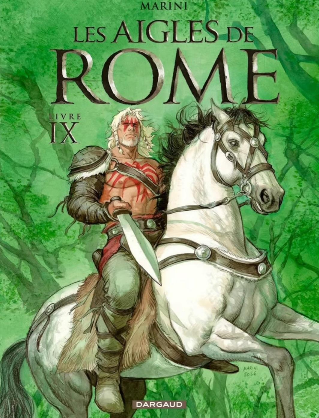 Couverture de l'album Les Aigles de Rome Livre IX