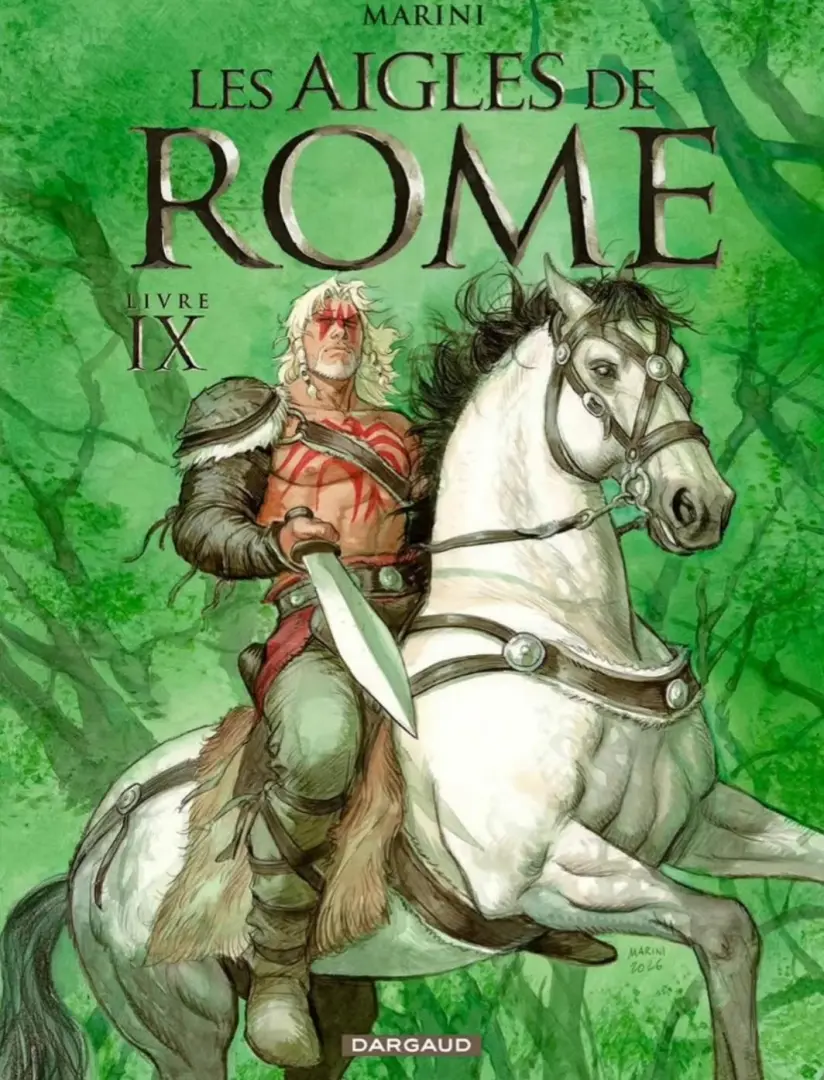 Couverture de l'album Les Aigles de Rome Livre IX