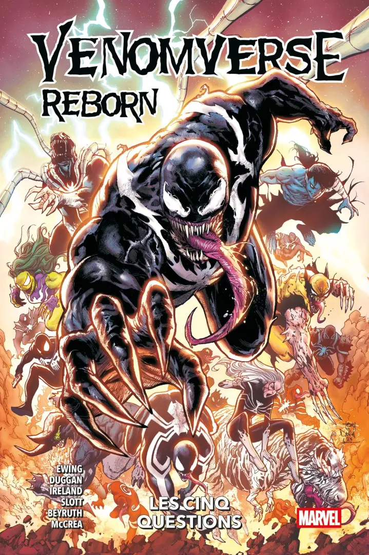 Couverture de l'album Venomverse Reborn - Les cinq questions