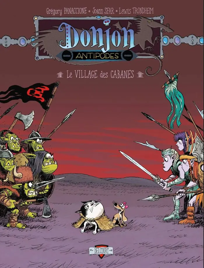 Couverture de l'album Donjon Antipodes Tome -9998 Le Village des Cabanes