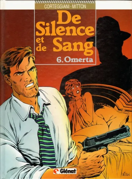 Couverture de l'album De silence et de sang Tome 6 Omerta