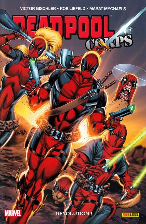 Couverture de l'album Deadpool Corps Tome 2 Révolution !