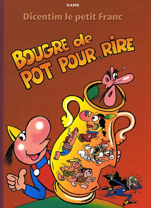 Couverture de l'album Dicentim le petit franc Tome 8 Bougre de pot pour.. rire
