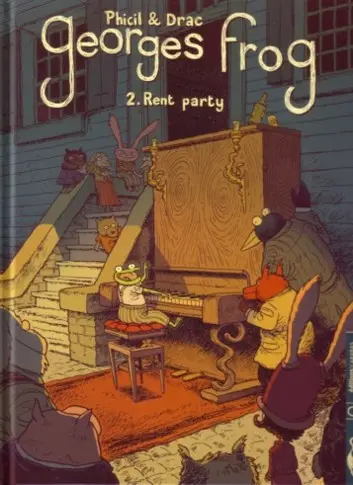 Couverture de l'album Georges Frog Tome 2 Rent party